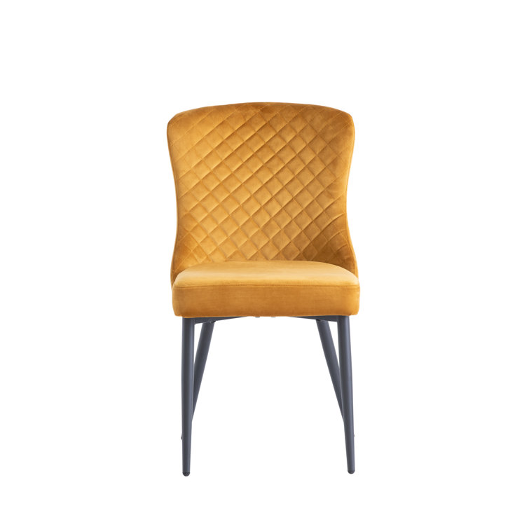 World Furniture Velvet Upholstered Side Chair Wayfair.co.uk